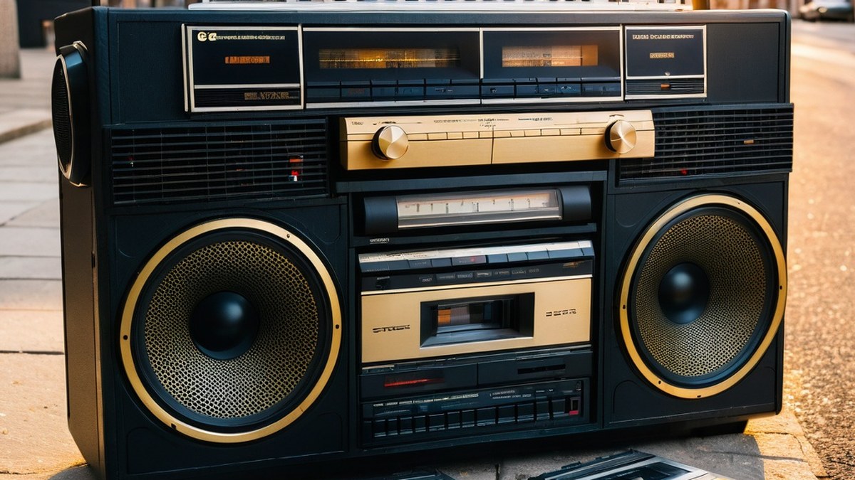 Boomboxes: When Music Was Something You Carried on Your Shoulder